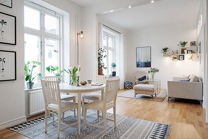 Mieszkanie w skandynawskim stylu