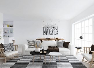 Pokój w stylu skandynawskim