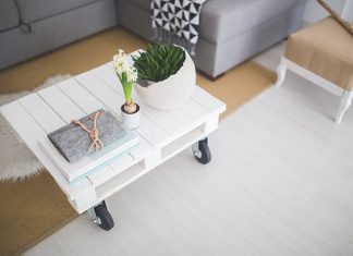 Oświetlenie LED w mieszkaniu w skandynawskim stylu