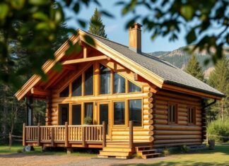 Dom drewniany całoroczny